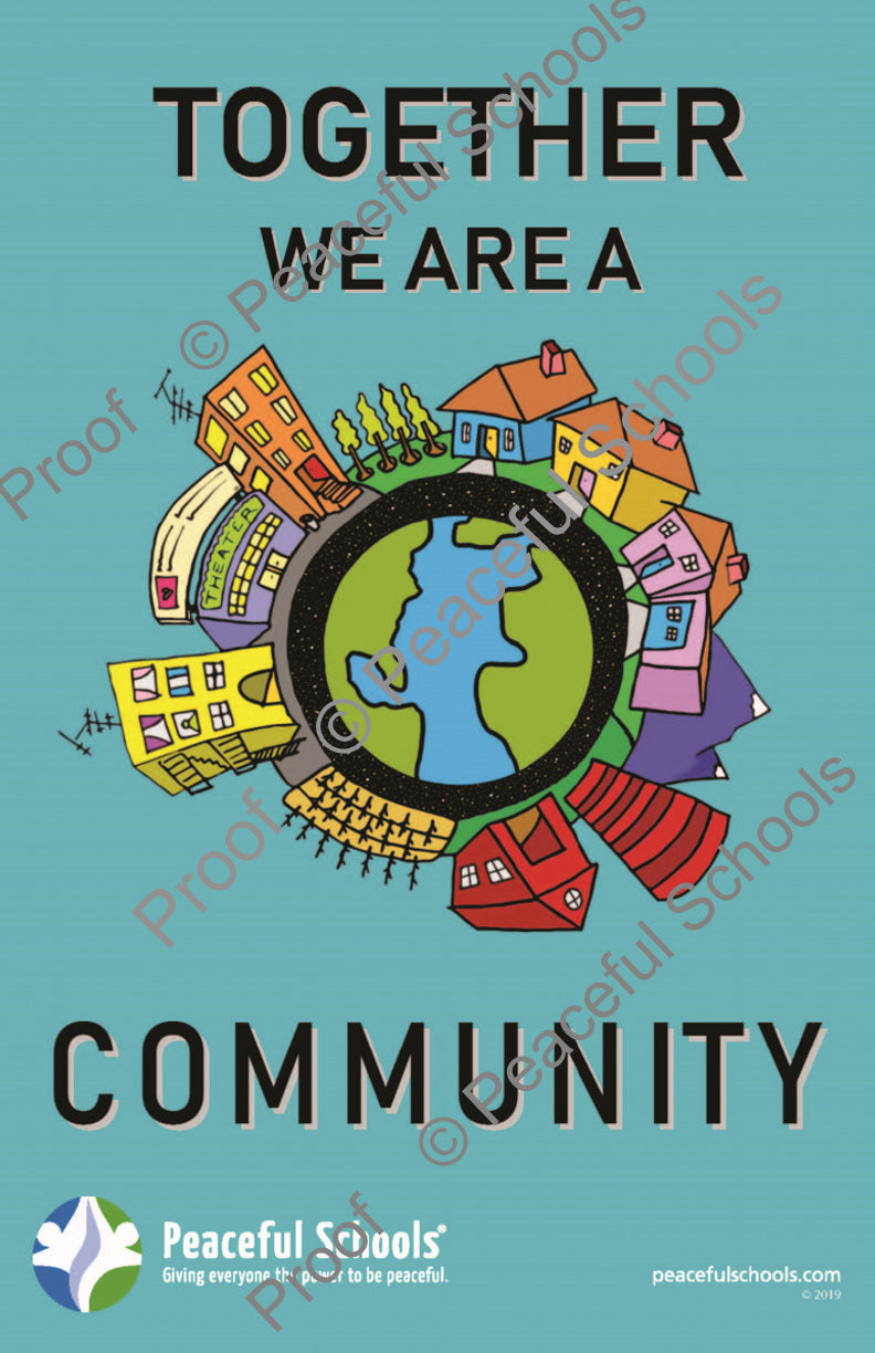 Community Poster Drawing Easy With Pencil
